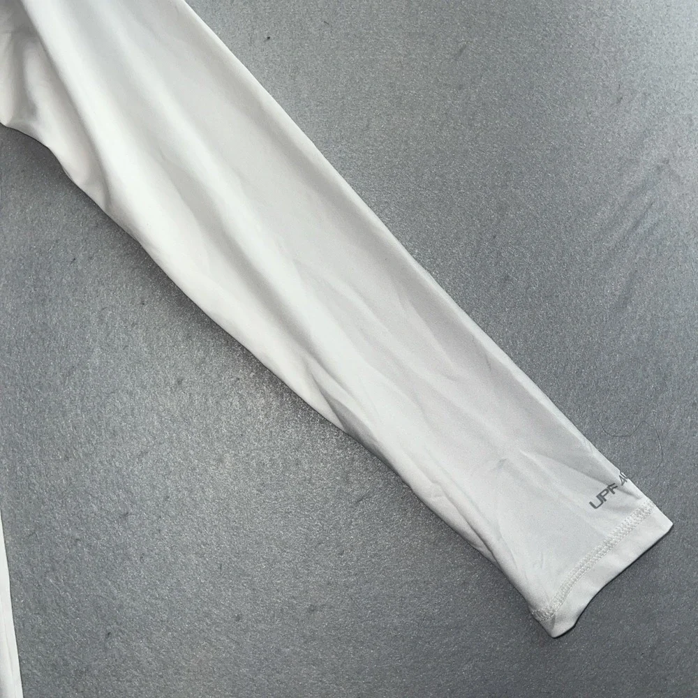 Nike Swim Shirt Rash‎ Guard Long Sleeve White Womens Small